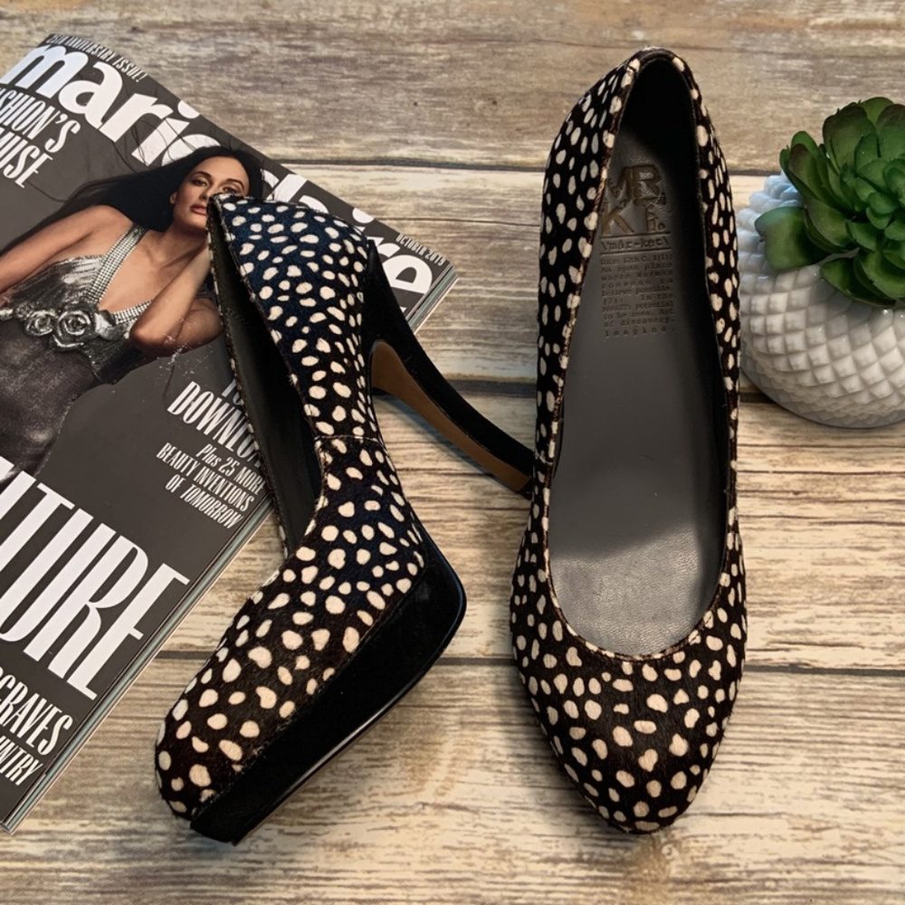 Women's MRKT. (Market) Spotted Calf Hair Pumps